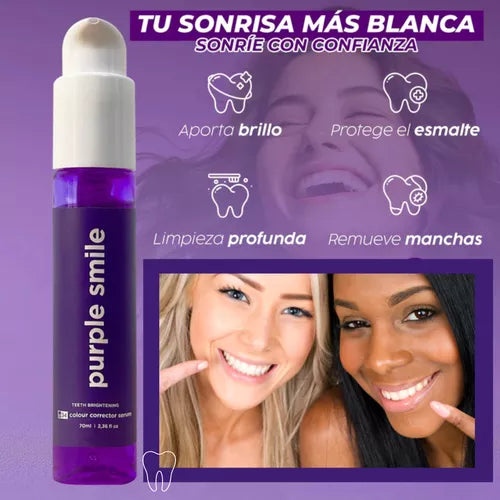 Purple Smile™ - Crema de Dientes Blanqueadora