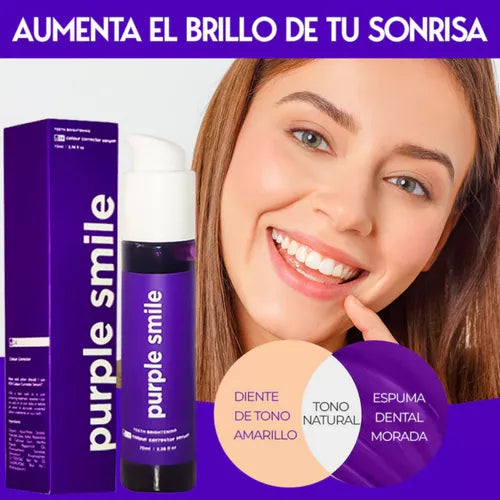 Purple Smile™ - Crema de Dientes Blanqueadora