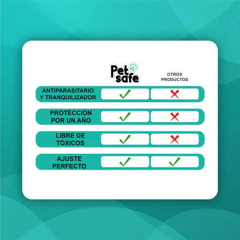 PETSAFE - COLLAR ANTIPULGAS +12 MESES