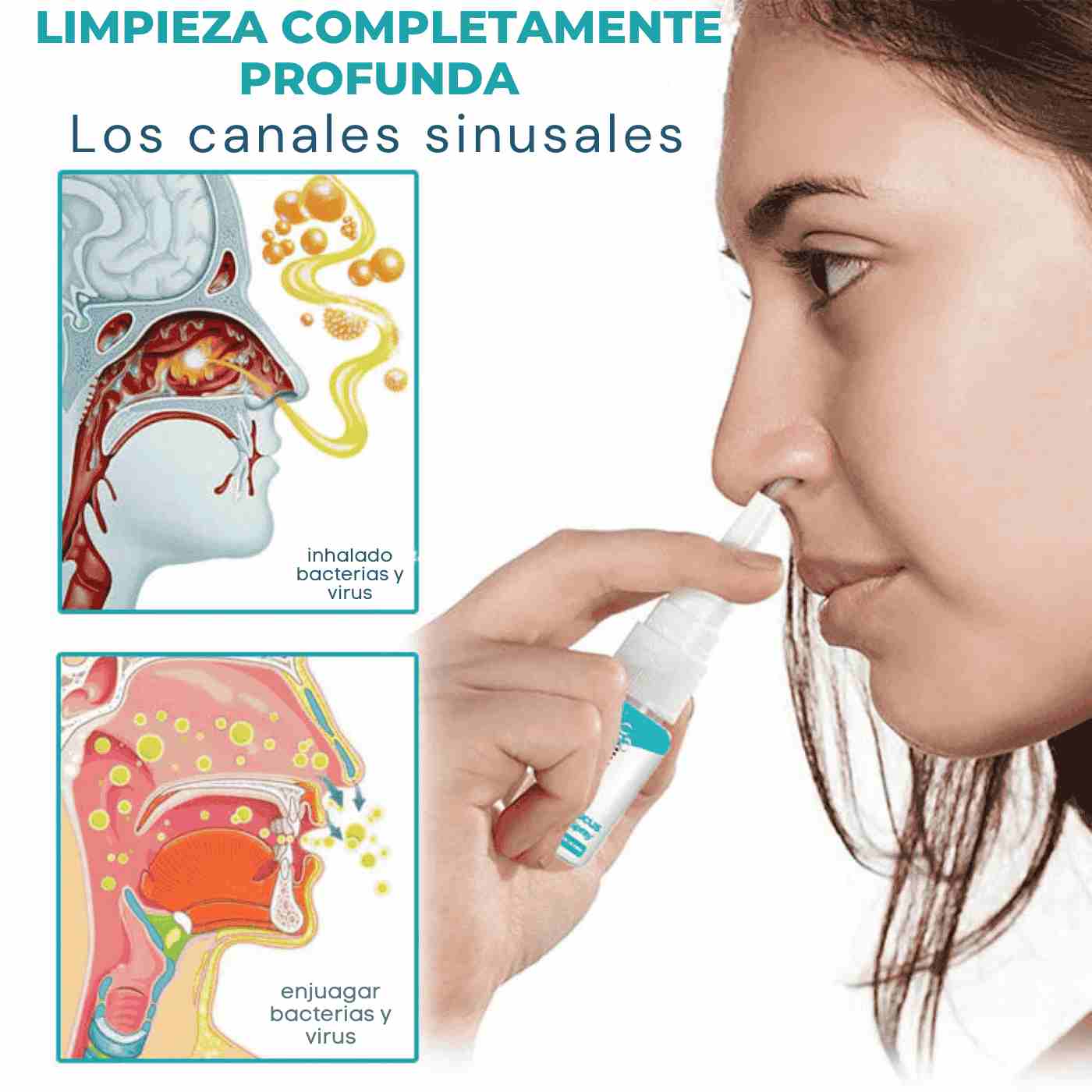 Gfouk • Spray limpiador nasal PAGA 1 LLEVA 2