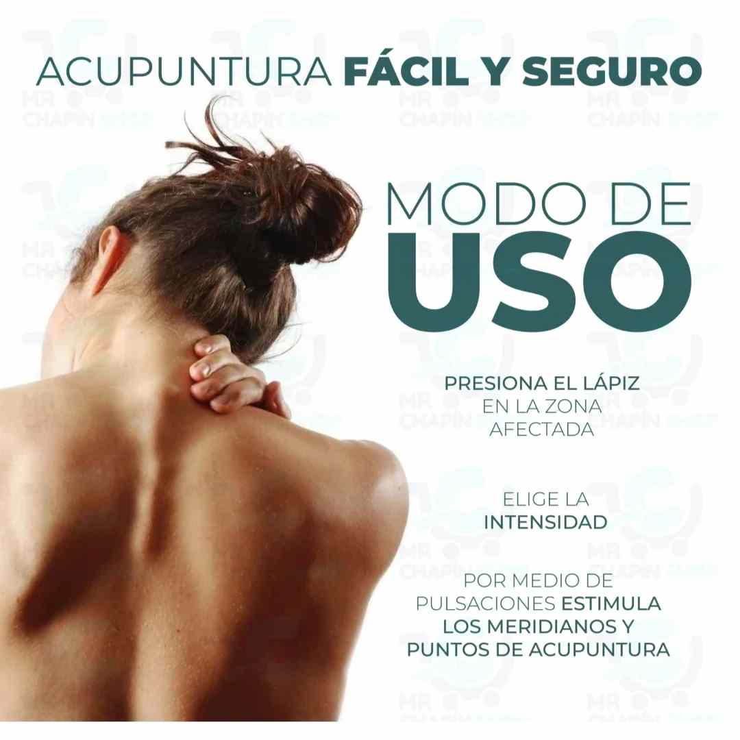 Pain Relief Pen® - Lapiz de Alivio del Dolor con Acupuntura
