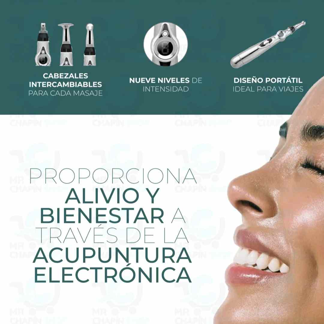 Pain Relief Pen® - Lapiz de Alivio del Dolor con Acupuntura