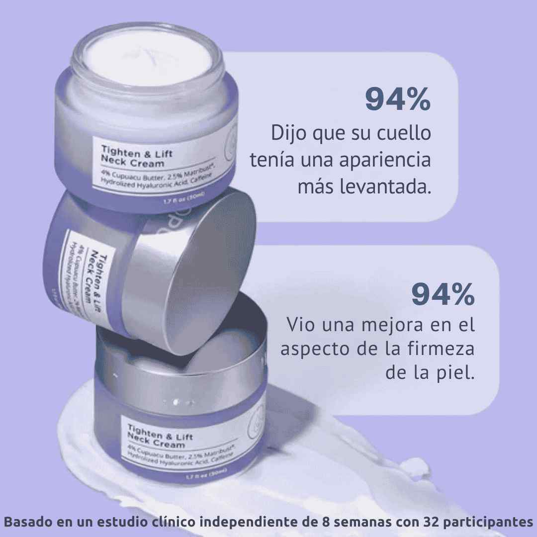 tighten & lift® - CREMA REAFIRMANTE Y TONIFICANTE PARA EL CUELLO