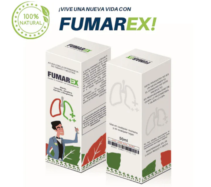 FUMAREX® FORMULA NATURAL EN SPRAY - APOYO PARA REDUCIR EL CONSUMO DE TABACO