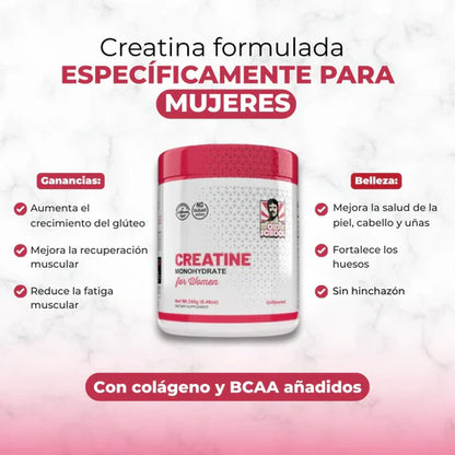 CREATINA MONOHIDRATADA FEM POWER