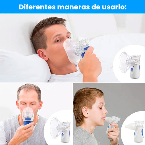 NEBULIZADOR PORTÁTIL ¡DESCONGESTIONA LAS VÍAS RESPIRATORIAS! 🤩🌬️🍃 - ENVÍO GRATIS