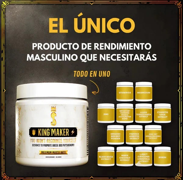 King Maker Plus Capsulas