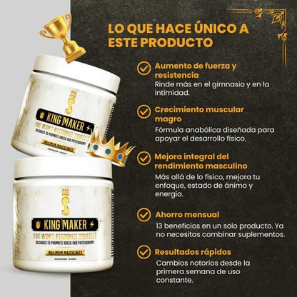King Maker Plus Capsulas