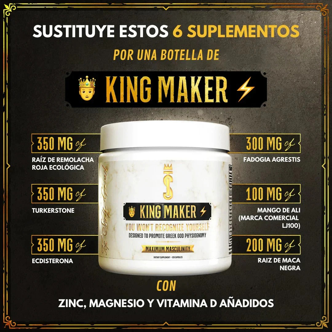 King Maker Plus Capsulas